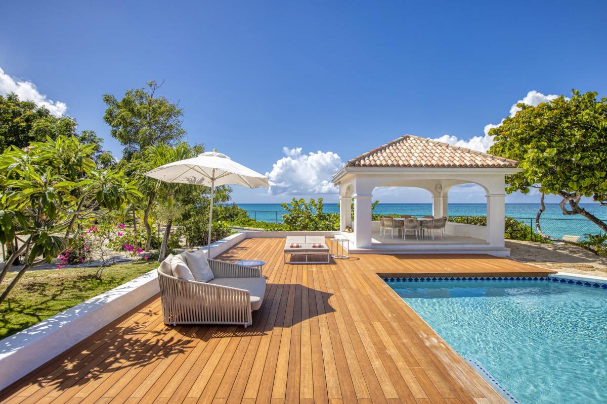 2 Location villa Terres Basses Saint Martin_piscine